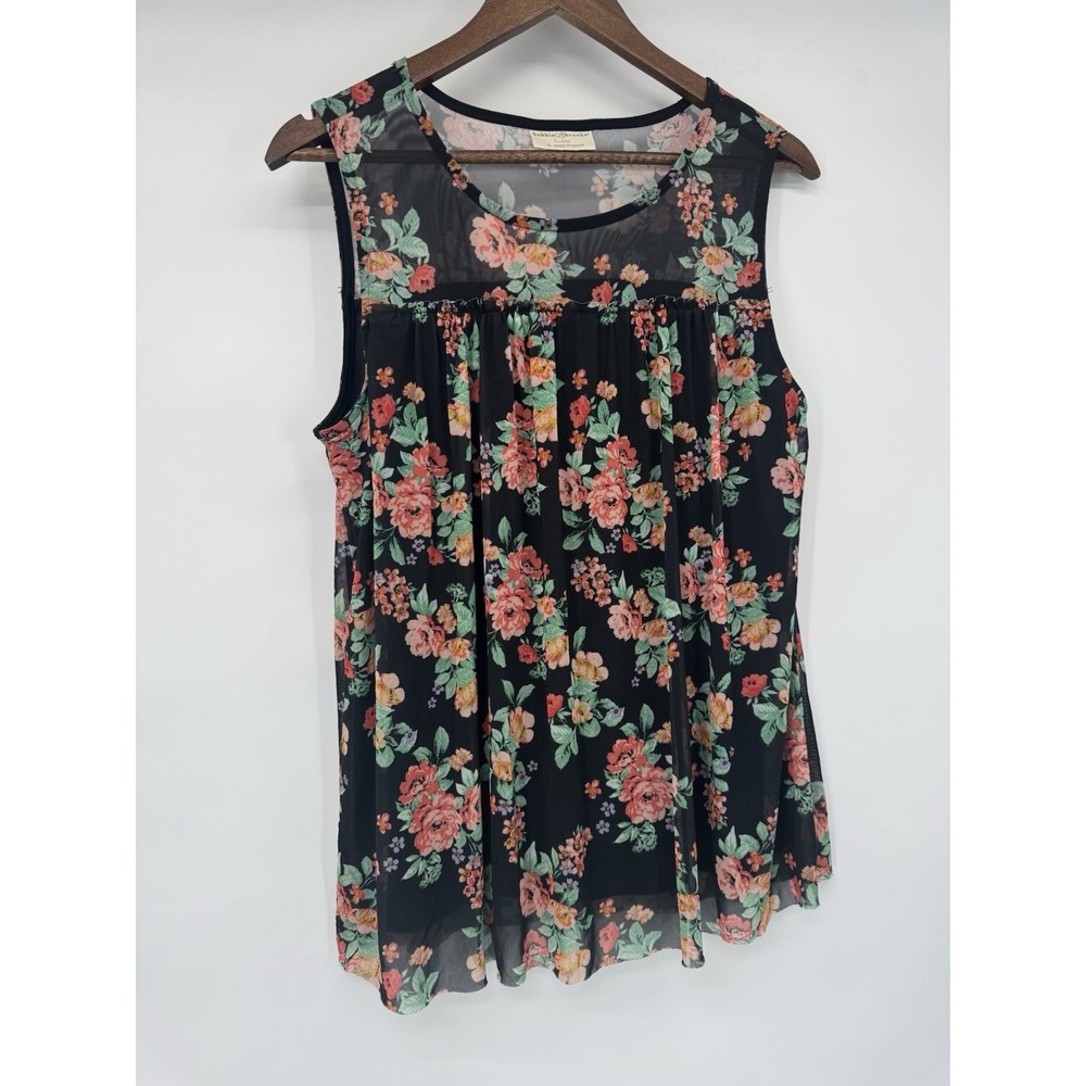 Sheer Dark Romantic‎ Cottagecore Whimsigoth Fairy Grunge Bloomcore Tank Y2K L